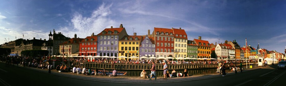 Nyhavn is a 17th-century waterfront, canal and entertainment district