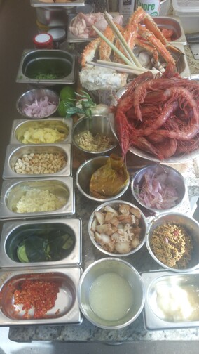 Prep for Asian lunch