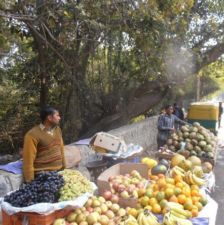 Local fruit on my way to cooking school