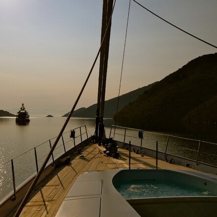 Same passage on different yacht and season