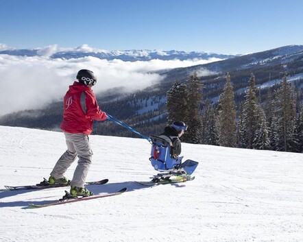Mono-Ski lesson