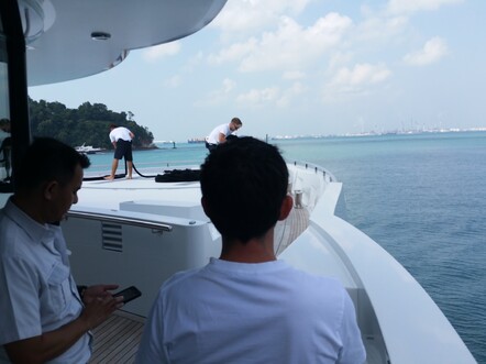 Prepare to drop anchor boys