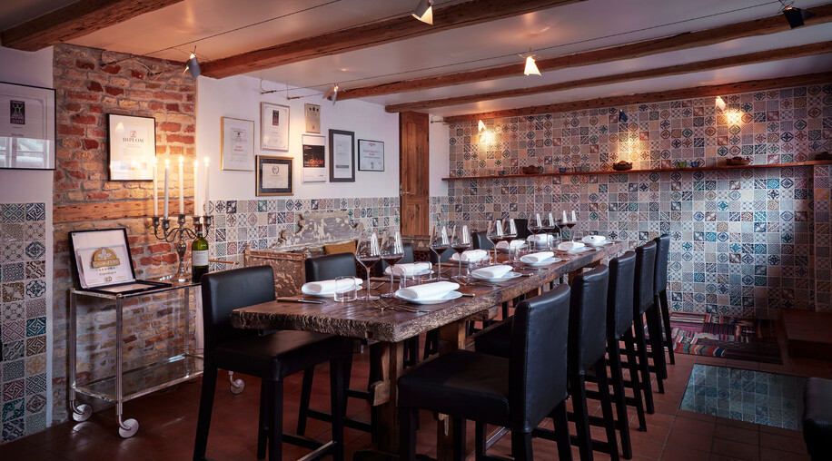 Michelin-star awarded Era Ora offers the very best of North Italian cuisine underneath we enjoyed