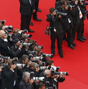 There are two red carpet perimeres every day during the festival.