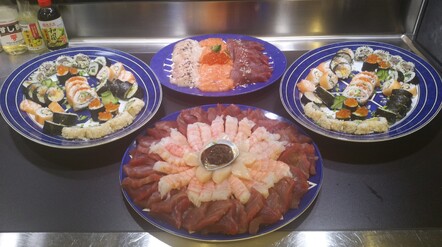 Local fish perfect for sashimi and sushi