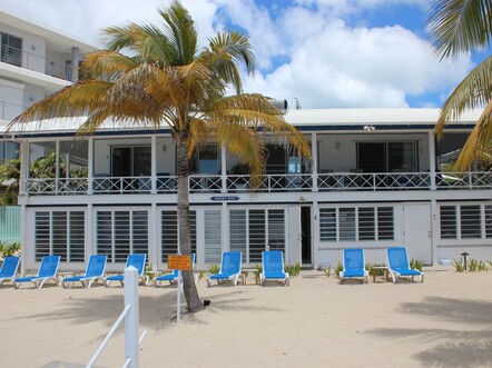On the beach accommodation