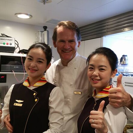 A little help in the galley