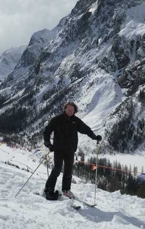 Courmayeur under Mount Blanco