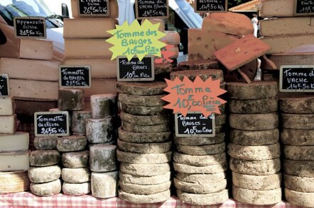 Delicious mountain cheese