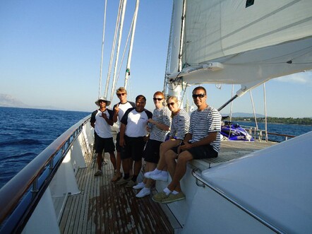 Some of the Phocea Crew