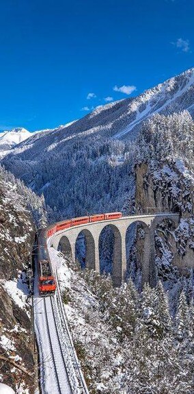 Train to St Moritz