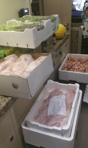 My provisions have arrived