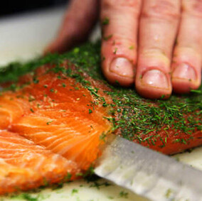 Salmon Gravalax