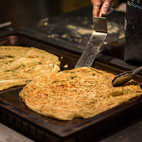 Spring Onion Pancake