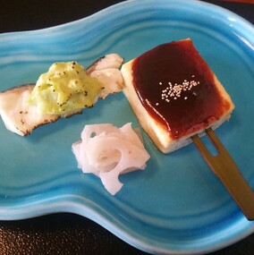 Tofu on a stick