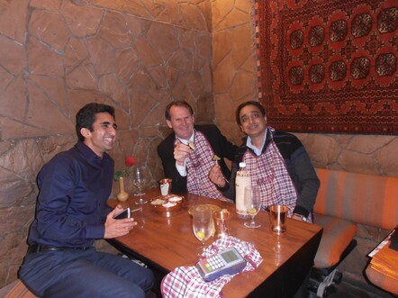 Dinner at Bukhara