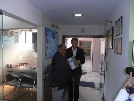 Myself and Mr. Virender S. Data Chairman IICA
