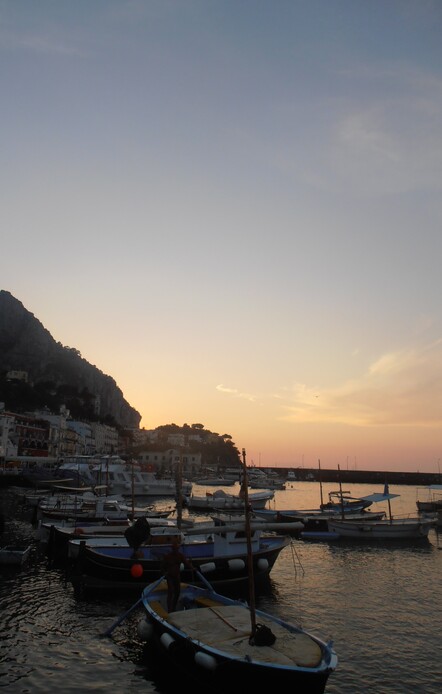 Capri at dusk