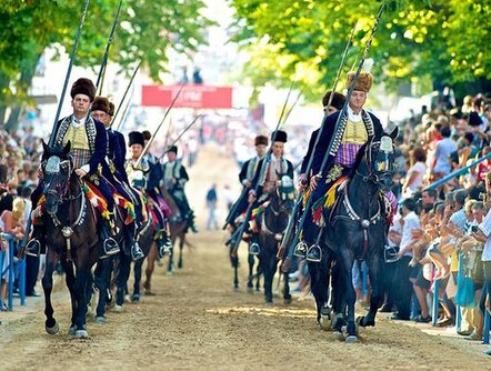 The Alka celebrating victory over the Turks in 1715