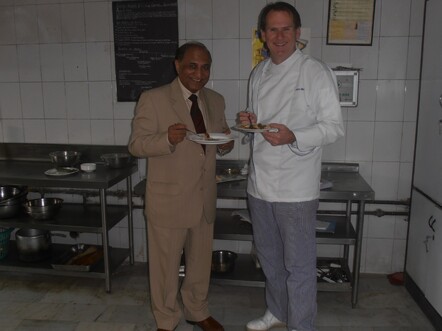 Myself and Mr. Virender S. Data Chairman IICA
