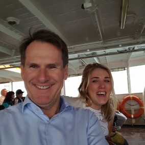 Ellie and I on Star Ferry