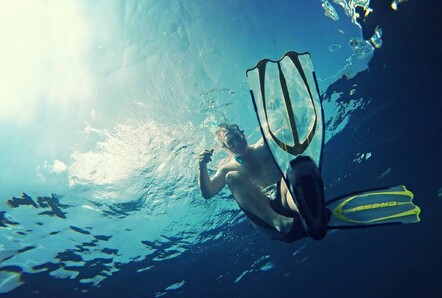 Crystal clear waters