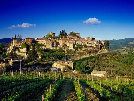 Tuscany wine country