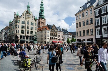 Strøget is a pedestrianfree shopping area