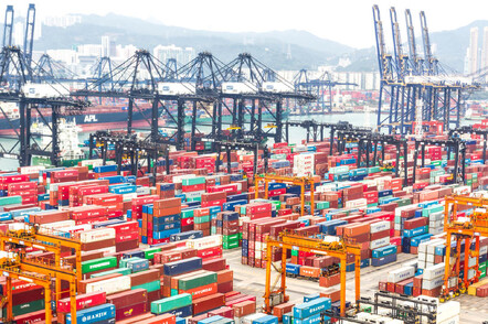The worlds third largest port