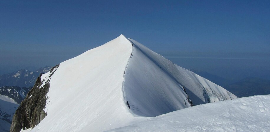 Climbing Mont Blanc