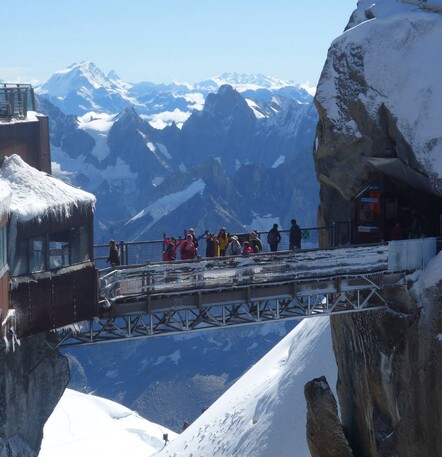 The Aiguille du midi
