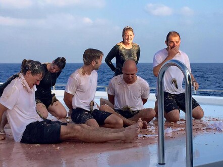 A centuries-old ritual to inaugurate Equator-crossing virgins