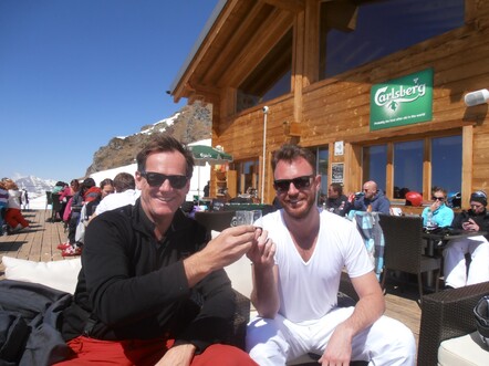 Bo and I in Verbier