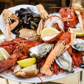 Local Seafood platter