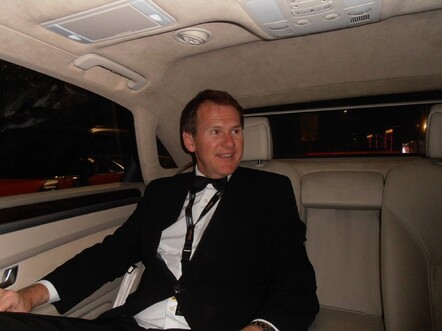 Off to a premiere in style