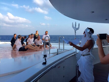 An initiation into the court of King Neptune