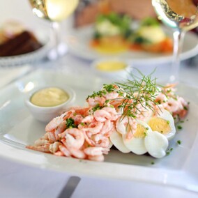 Eggs and Shrimp