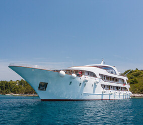 Maldives is a popular spot for luxury yachts