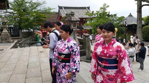 Its like being on a Japanese movie set