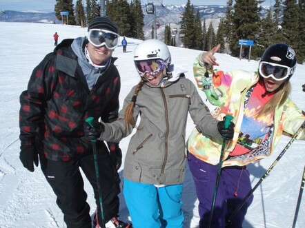 Jake, Caro and Haley at Ajax