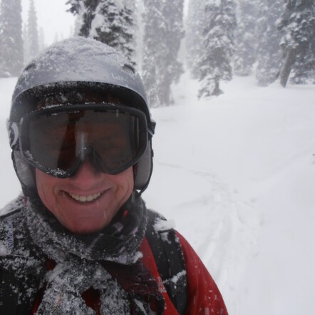 The skiing is amazing