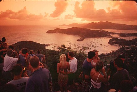Rhum Punch and Sunset, Shirley Heights
