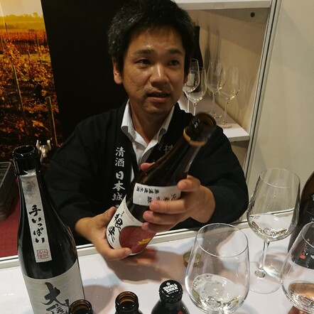 Sake tasting
