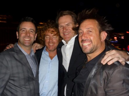 Friends from NZ; Benj, Mal, Me and Myles