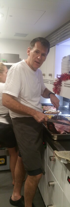 Christmas ham in a Muslim country