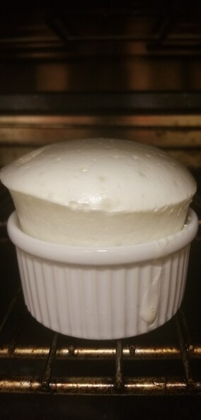 A perfect lemon souffle