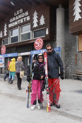 Sue and I, the last day of the season