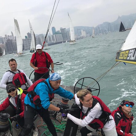 Patrick and Alina are competitive sailors