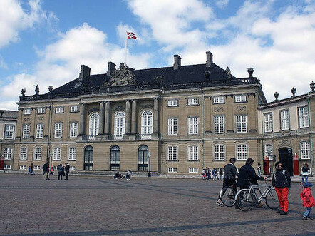 Amalienborg is the home of the Danish royal family