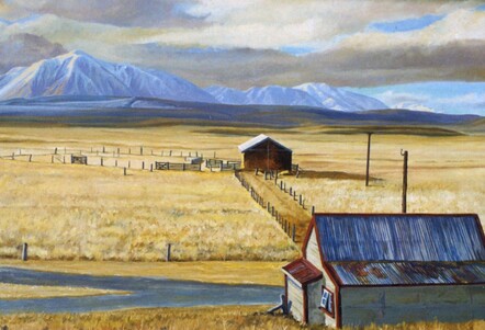 Towards Lake Ohau, By Henry Lowen-Smith